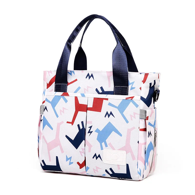 Large Capacity Waterproof Mommy Diaper Bag Travel Organizer