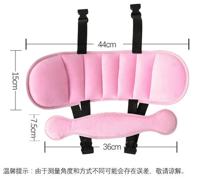 Car Seat Head Fixing Belt Sleep Support Protector