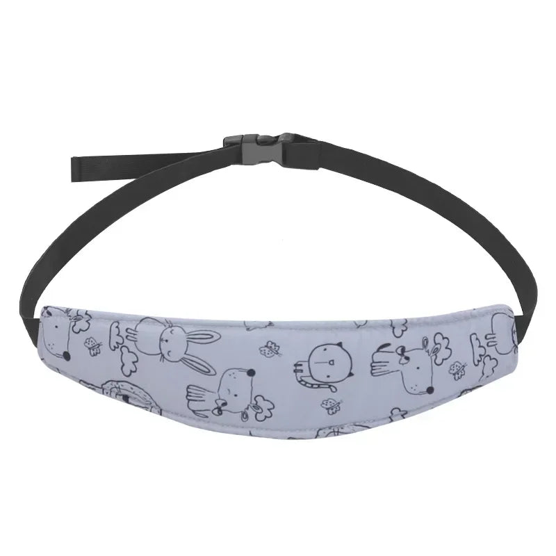 Baby Car Seat Head Support Adjustable Safety Belt Pillow