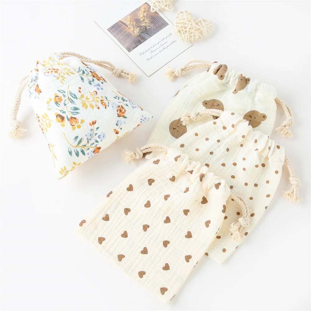 String Diaper Bag Baby Disposable Diaper Storage Hanging Bag