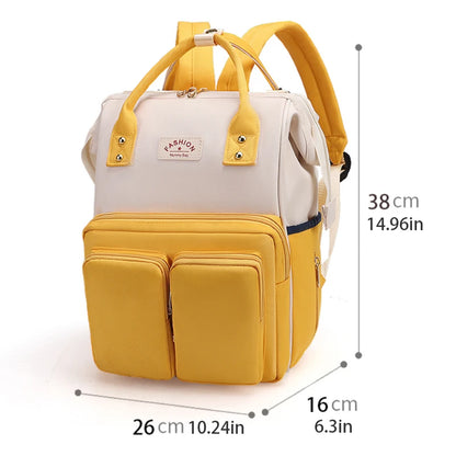 High-Quality Mommy Diaper Bag Backpack Stylish Durable Travel Bag