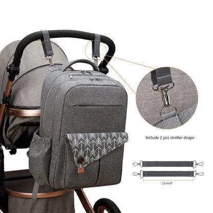 Multifunctional Diaper Bag Backpack