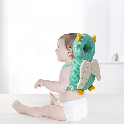 Baby Safety Head Protector Soft Cotton Cartoon Backpack Cushion