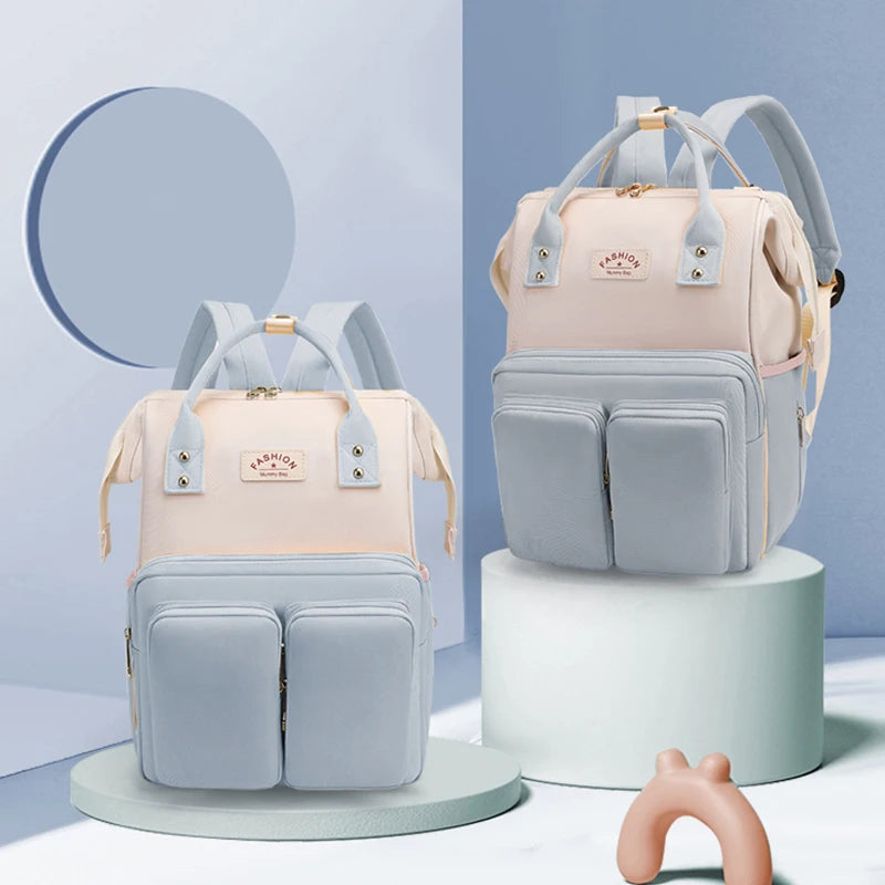High-Quality Mommy Diaper Bag Backpack Stylish Durable Travel Bag