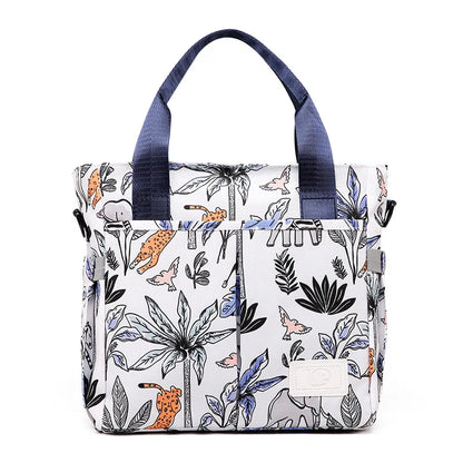 Large Capacity Waterproof Mommy Diaper Bag Travel Organizer