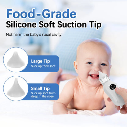Electric Nasal Aspirator Baby Silent Rhinitis Cleaner Newborn Care Tool