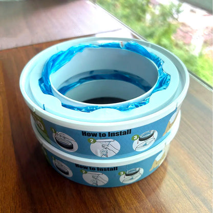 Diaper Pail Refill Bags 1 to 4pcs Compatible with Aenie Minchkin Angelcare