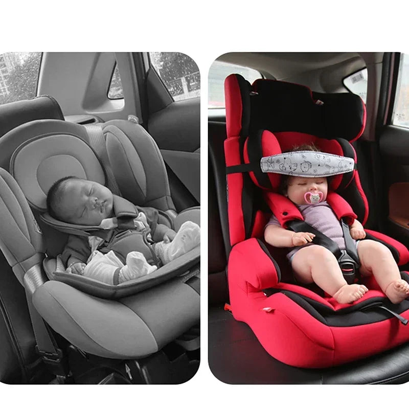 Baby Car Seat Head Support Adjustable Safety Belt Pillow