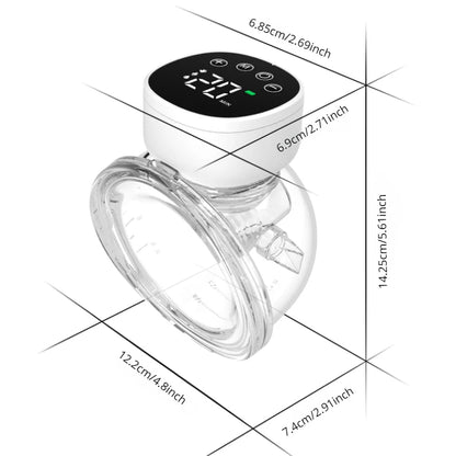 Wearable Fully Automatic Breast Pump for Mother and Baby