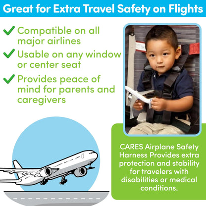 Cares Fly Safe Airplane Safety Belt for Children