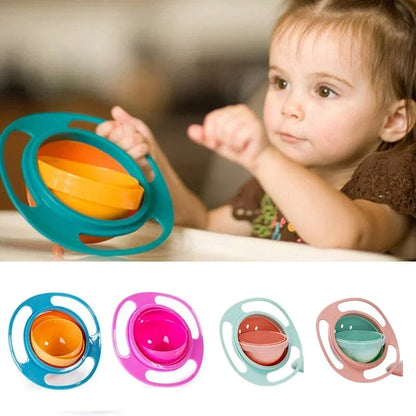 Universal Gyro Bowl 360 Rotating Baby Bowl