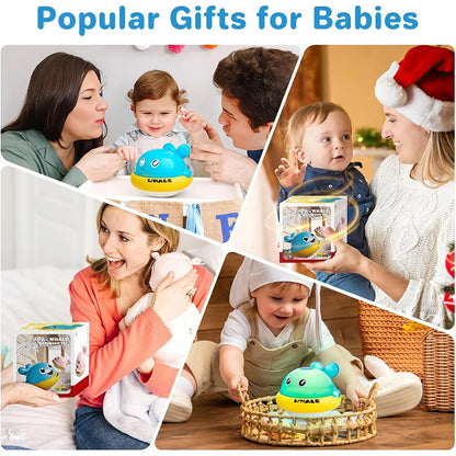 Baby Bath Toys Light Up Whale Sprinkler Pool Bath Toy