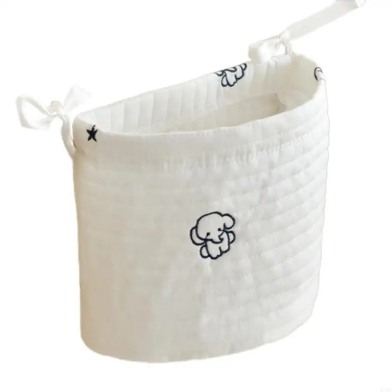 Portable Baby Care Hanging Organizer Crib Storage Diaper Bag Cotton