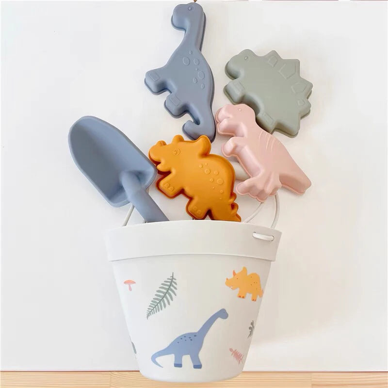 Cute Animal Baby Bath & Beach Toy Set – Swim, Sand & Mold Tools