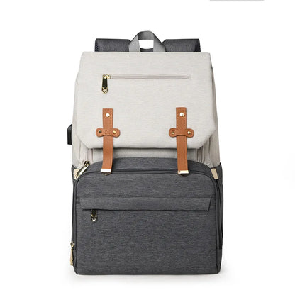 Mommy Bag USB Charging Large Capacity Diaper Bag