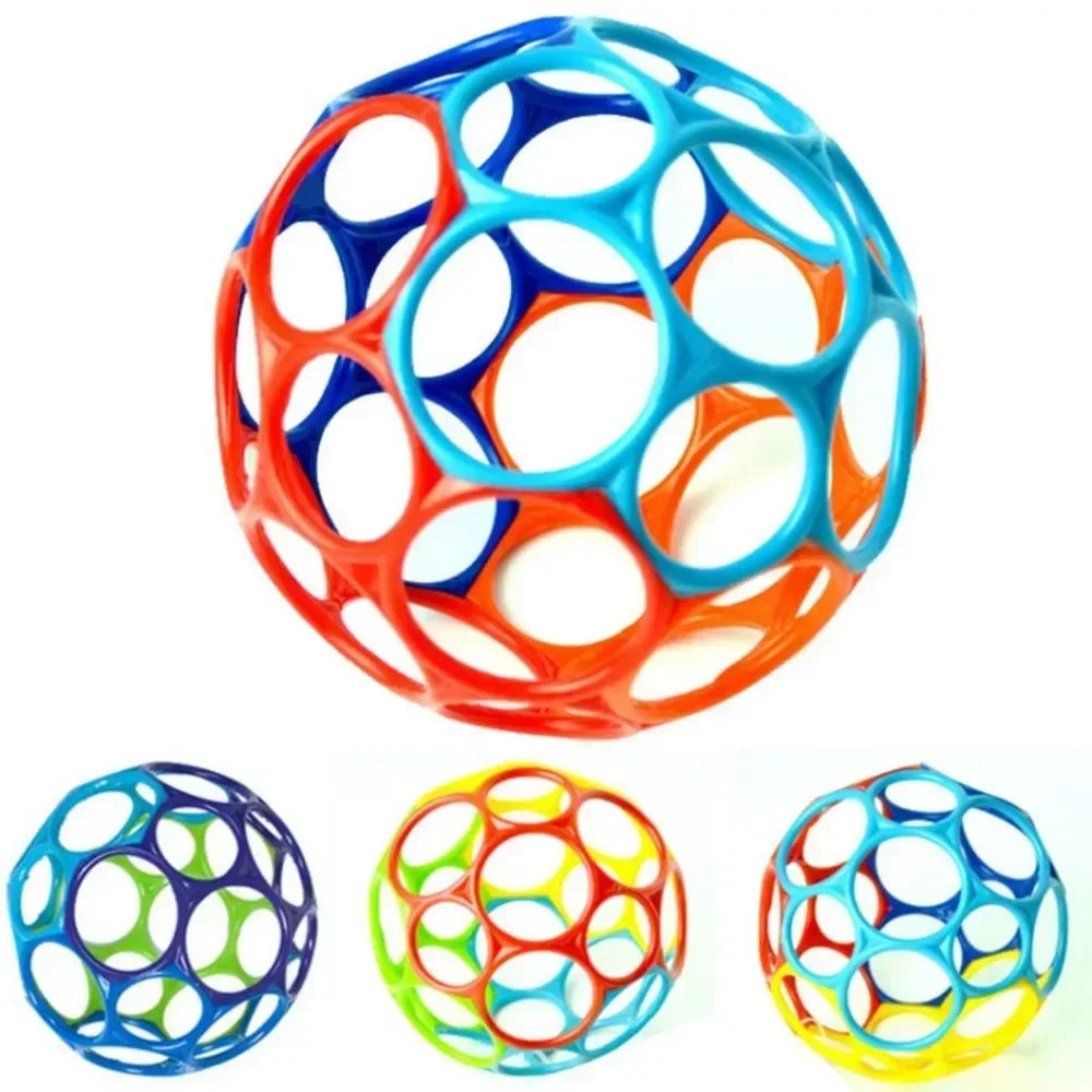Soft Baby Rattle Ball Teething Sensory Toy for Newborns 0–12M