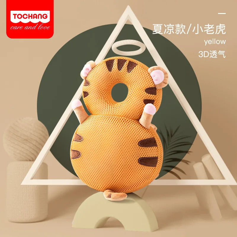 Baby Safety Head Protector Soft Cotton Cartoon Backpack Cushion