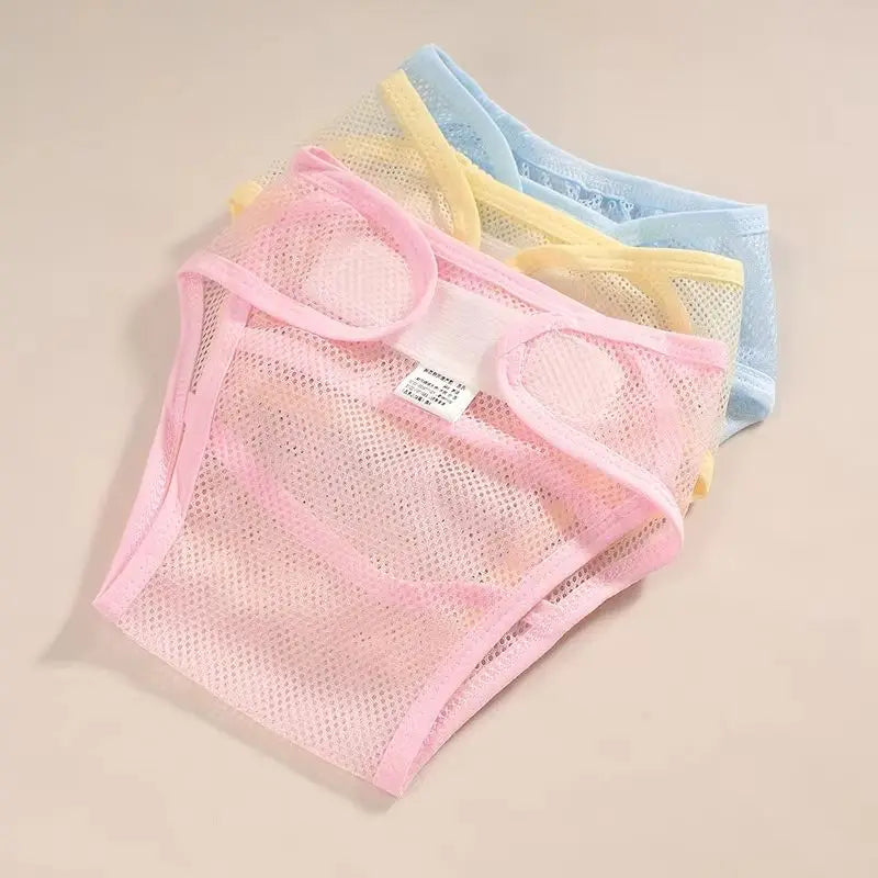 Baby Reusable Diaper Pants Cloth Training Panties Adjustable Washable Breathable