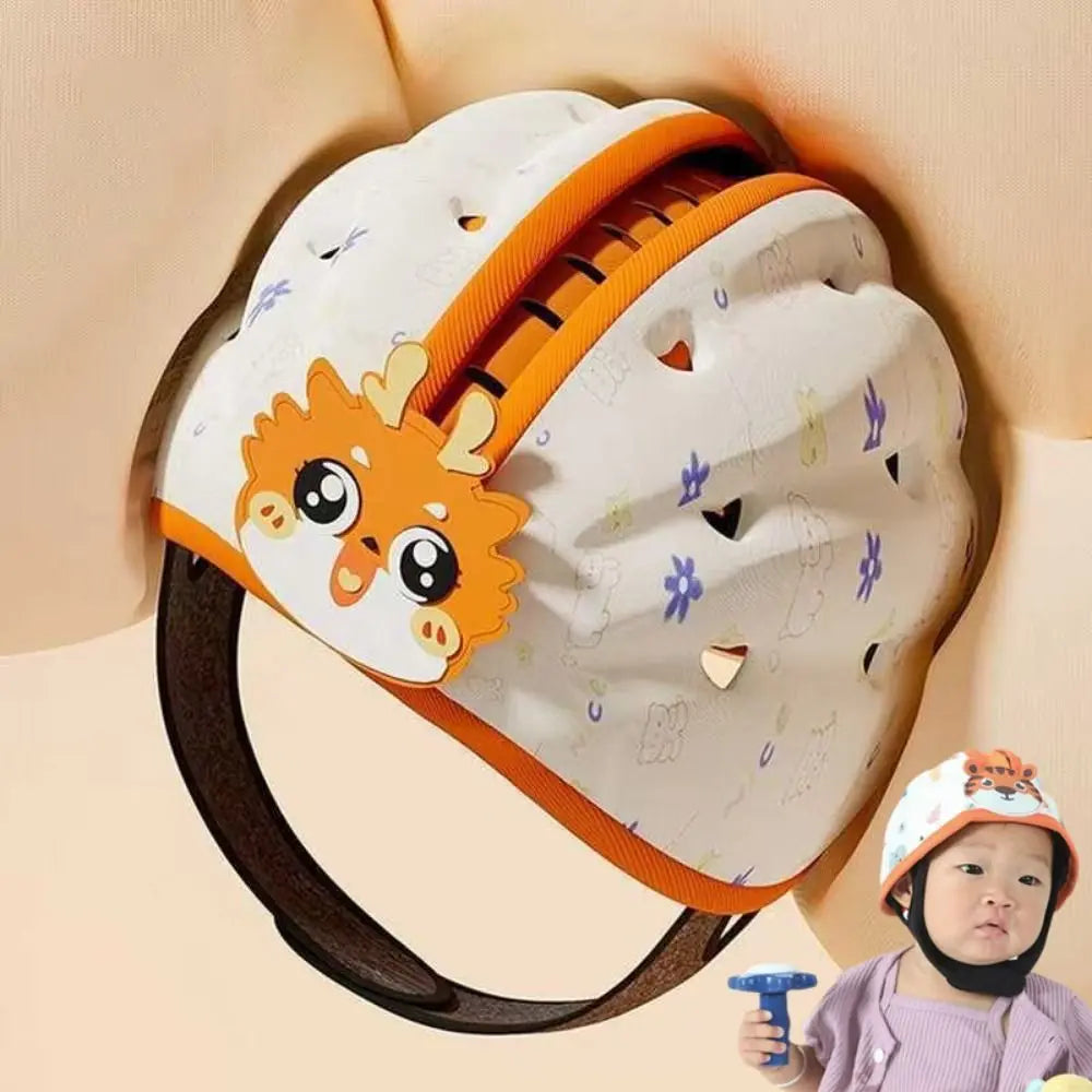 Breathable Baby Safety Helmet Adjustable 360 Degree Protection