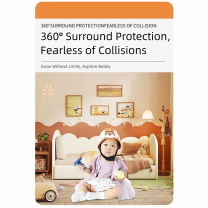 Breathable Baby Safety Helmet Adjustable 360 Degree Protection