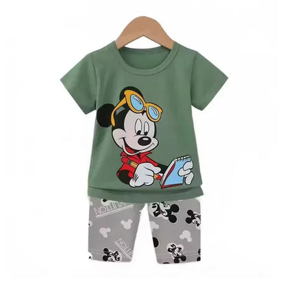 Baby Clothing 1-3Y Boys Girls Cotton 2-Piece Set Newborn Outfit