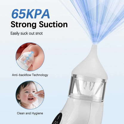 Electric Nasal Aspirator Baby Silent Rhinitis Cleaner Newborn Care Tool