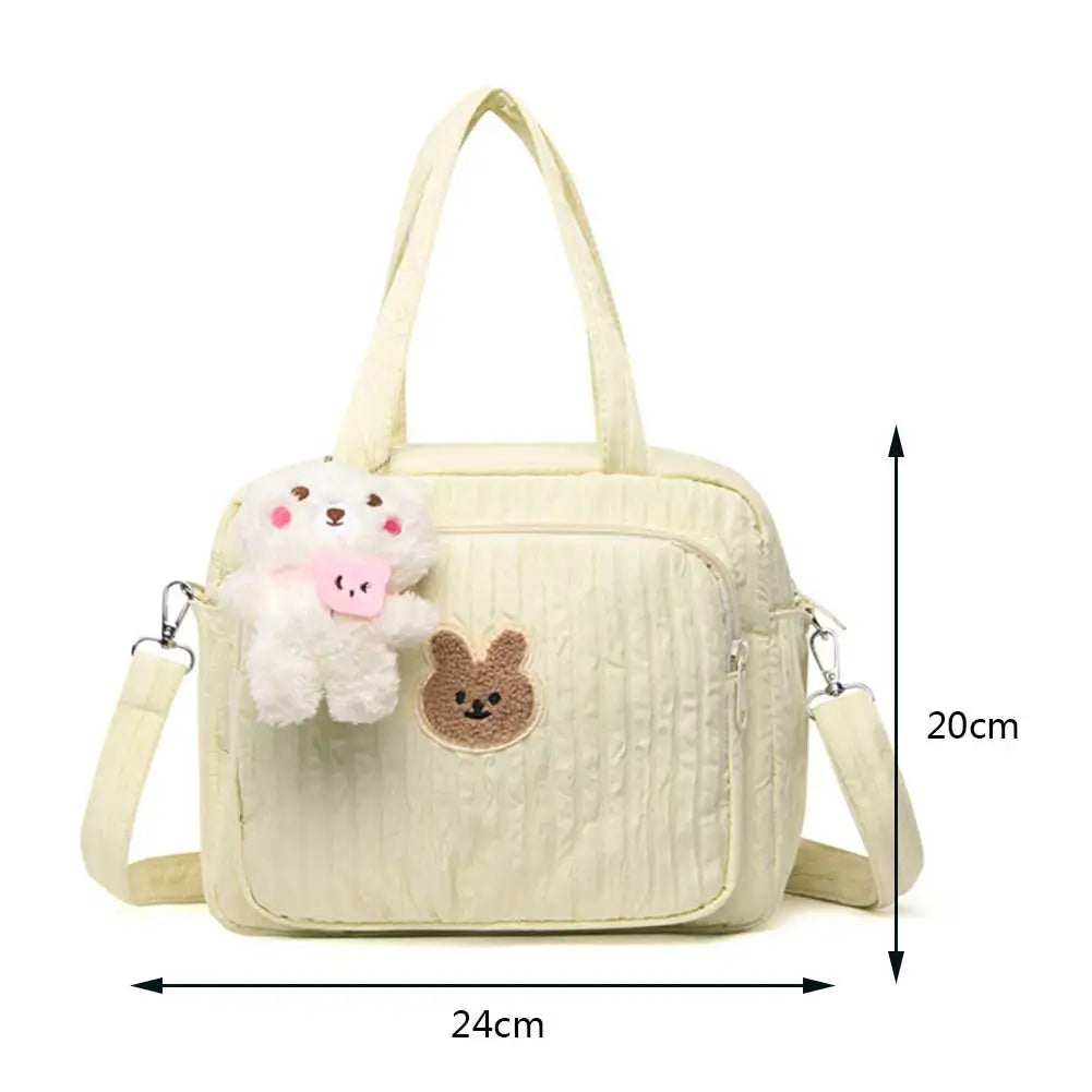 Cute Cartoon Diaper Bag Large Capacity Mommy Stroller Organizer