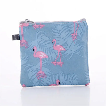 Cartoon Girls Diaper and Sanitary Storage Makeup Coin Jewelry Bag