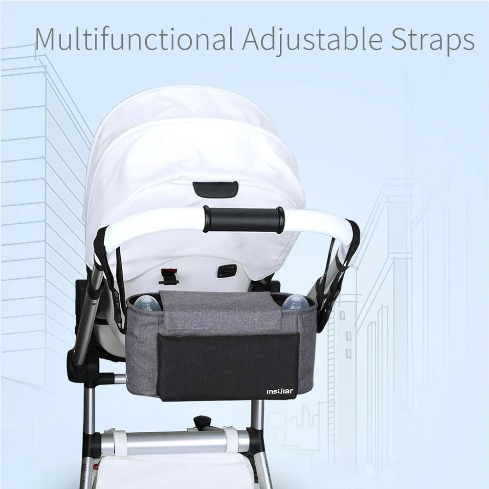 Multifunction Baby Diaper Bag Stroller Organizer Bottle Holder