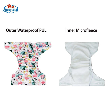 Adjustable Baby Cloth Diapers Washable Reusable 3-15kg