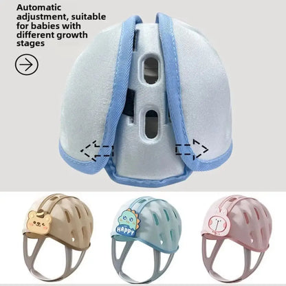 Baby Safety Helmet Breathable 360 Degree Shock Absorbing Protector
