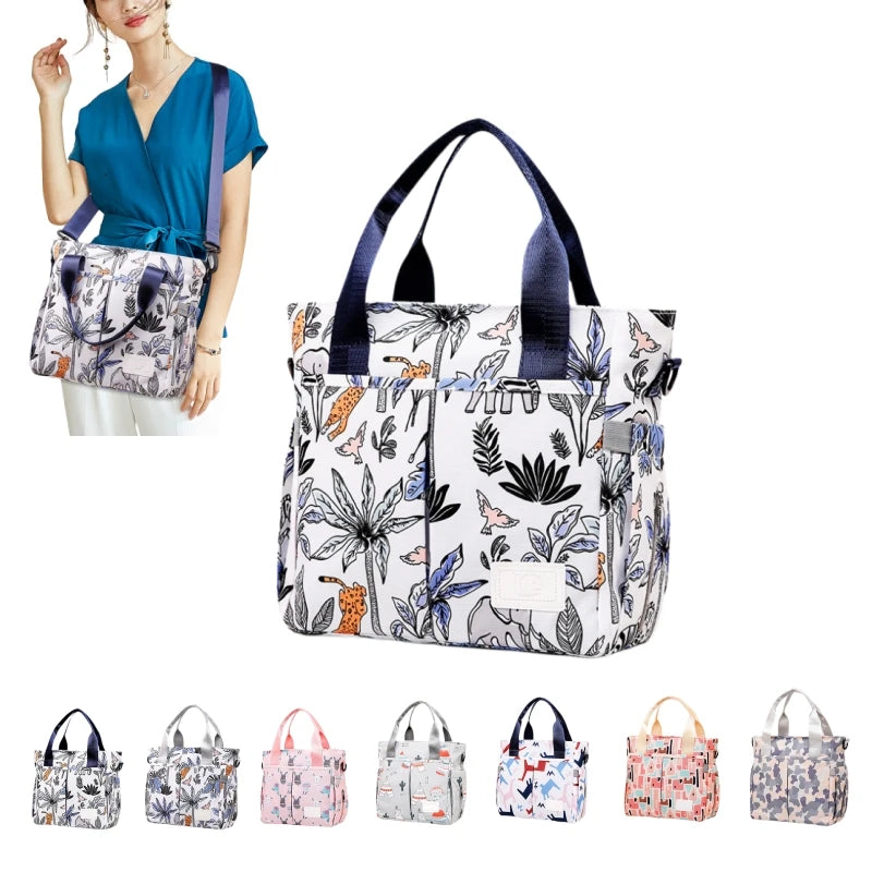 Large Capacity Waterproof Mommy Diaper Bag Travel Organizer