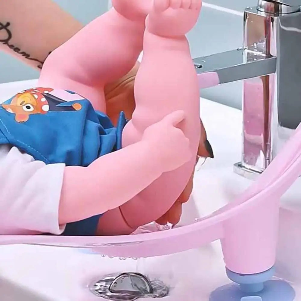 Bear Shape Baby Washing Basin Shower Cradle Bath Tub Baby Care Accessory