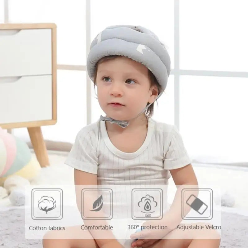 Baby Safety Helmet Toddler Head Protection Anti-Fall Cap