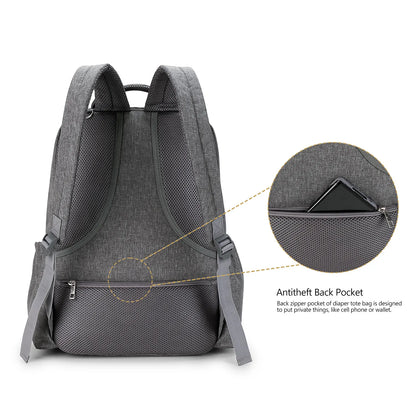 Multifunctional Diaper Bag Backpack