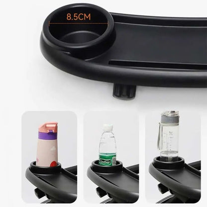 Baby Stroller Cup Holder Milk Bottle Holder Pram Snack Tray Baby Feeding Stroller Accessory