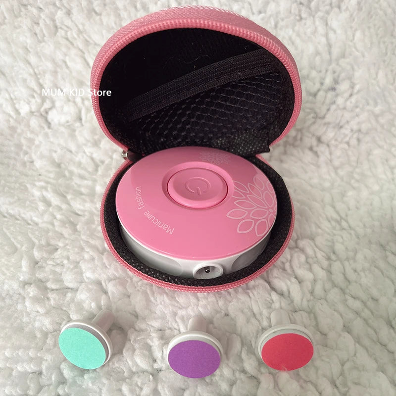 Electric Baby Nail Trimmer & Polisher Kit Newborn Nail Care Tool