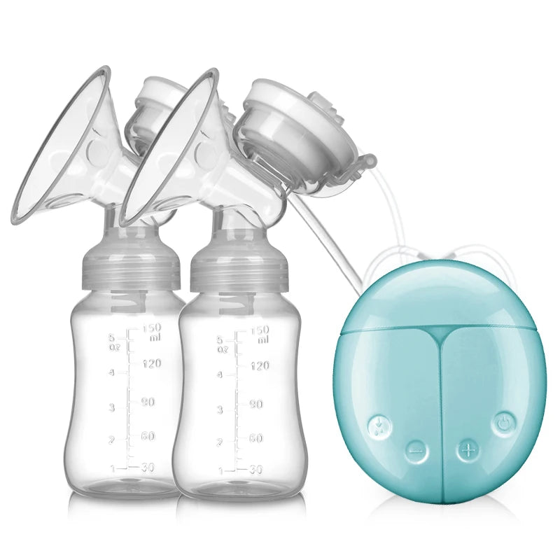 Electric Double Breast Pump USB BPA Free Feeding Set