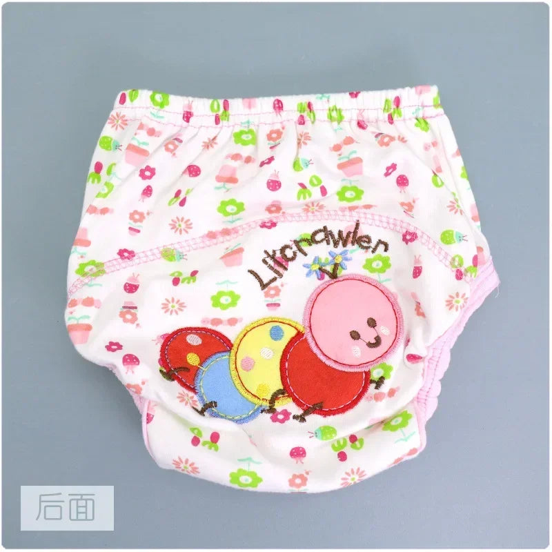 Mother Kids Baby Cloth Diapers Unisex Reusable Washable Cotton Training Panties