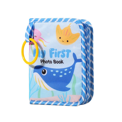 Baby Photo Album Soft Cloth My First Family Photos Book with Hook