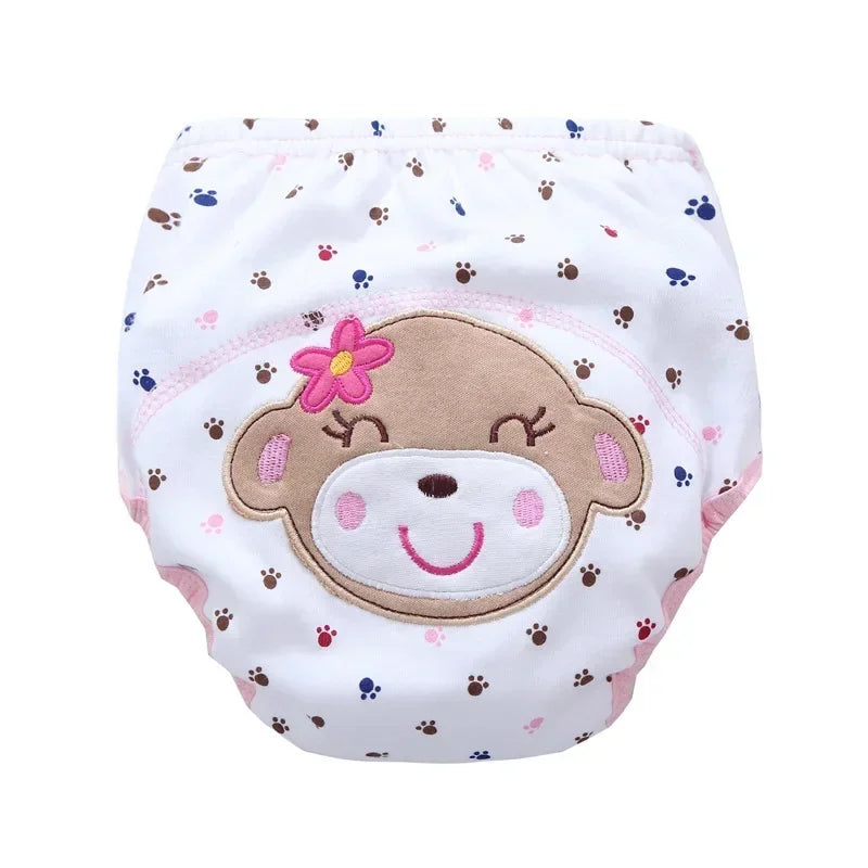 Mother Kids Baby Cloth Diapers Unisex Reusable Washable Cotton Training Panties