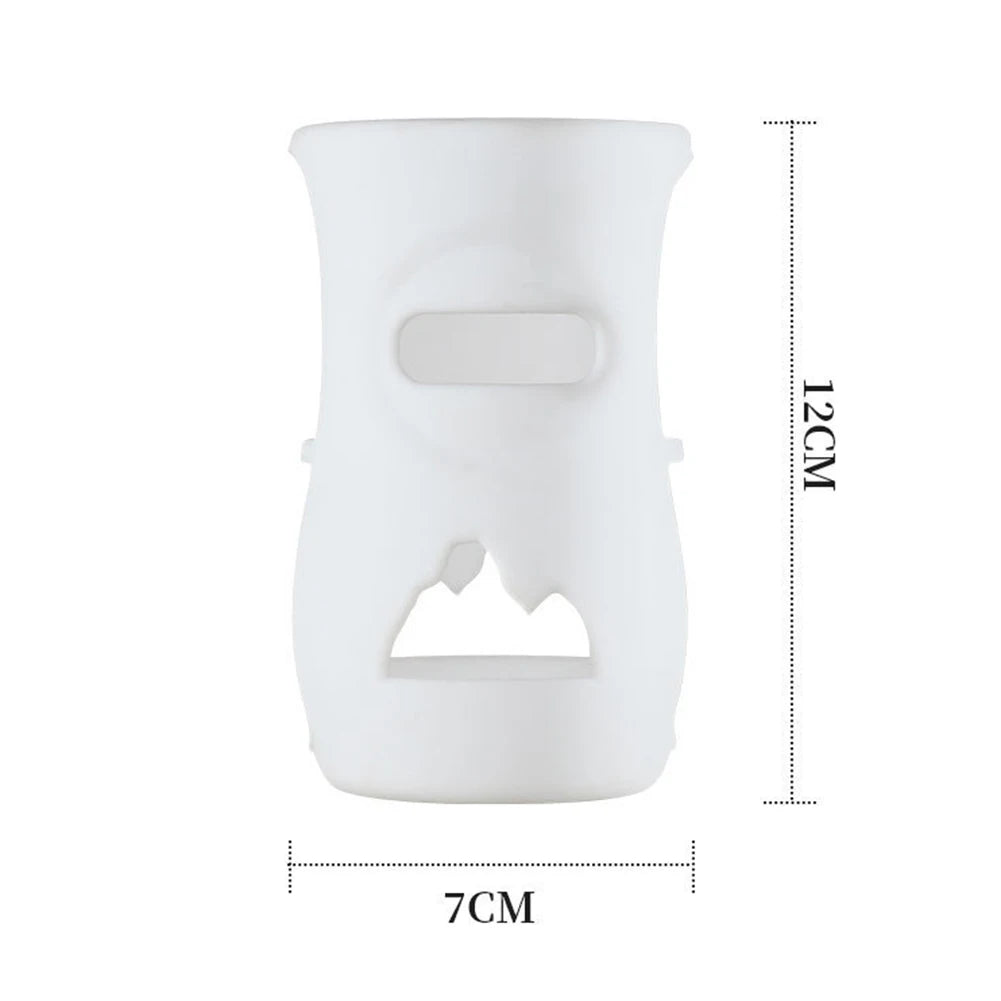 Baby Feeding Bottle Protective Silicone Cover Anti-Breakage Insulated Sleeve