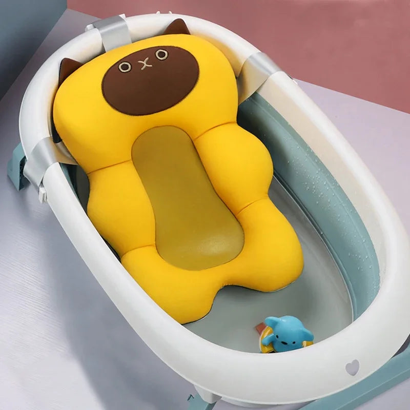 Baby Safety Bath Mat Anti-Slip Cushion Portable Seat