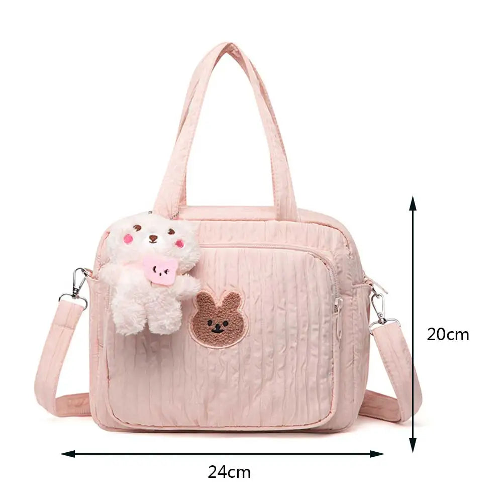 Cute Cartoon Diaper Bag Large Capacity Mommy Stroller Organizer