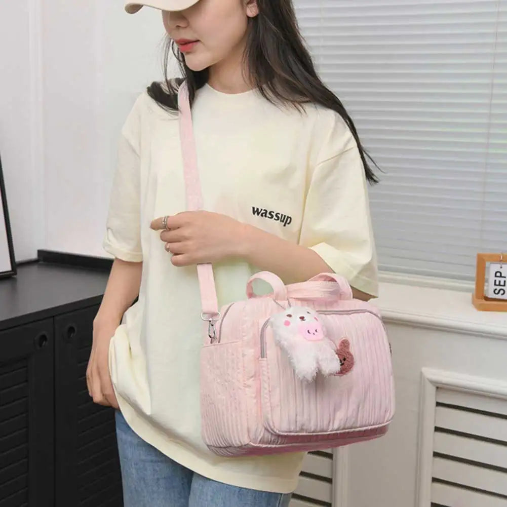 Cute Cartoon Diaper Bag Large Capacity Mommy Stroller Organizer