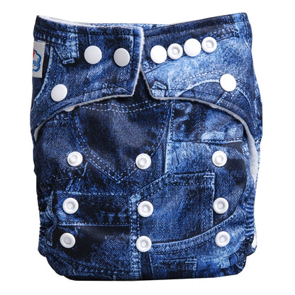 Adjustable Baby Cloth Diapers Washable Reusable 3-15kg