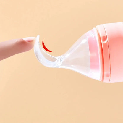 90ML Baby Fruit Feeder Pacifier Self-Feeding Teething Food Dispensing Spoon