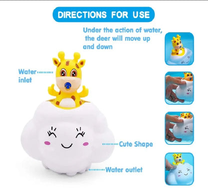 Baby Bath Toy Cute Swimming Cloud Water Sprayer for Kids