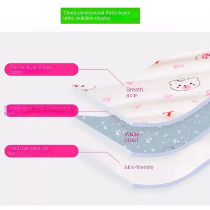 Reusable Adjustable Baby Cloth Diaper Leak-Proof 0–12 Months