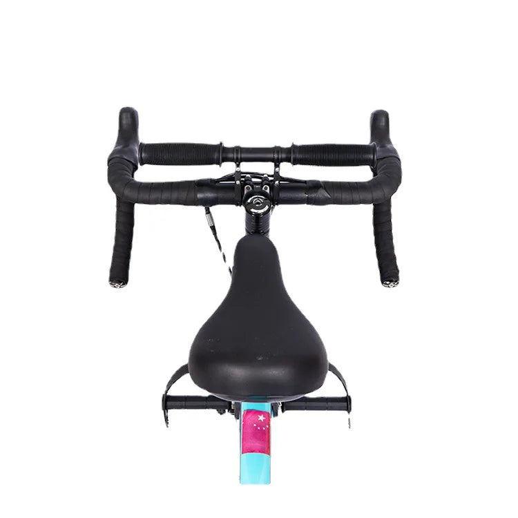 Bicycle Front Frame Baby Seat Adjustable Safety Saddle with Pedals